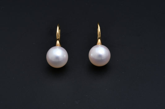パール 8.0mm / K18 / ピアス__Aqua Grace（アクア・グレース）