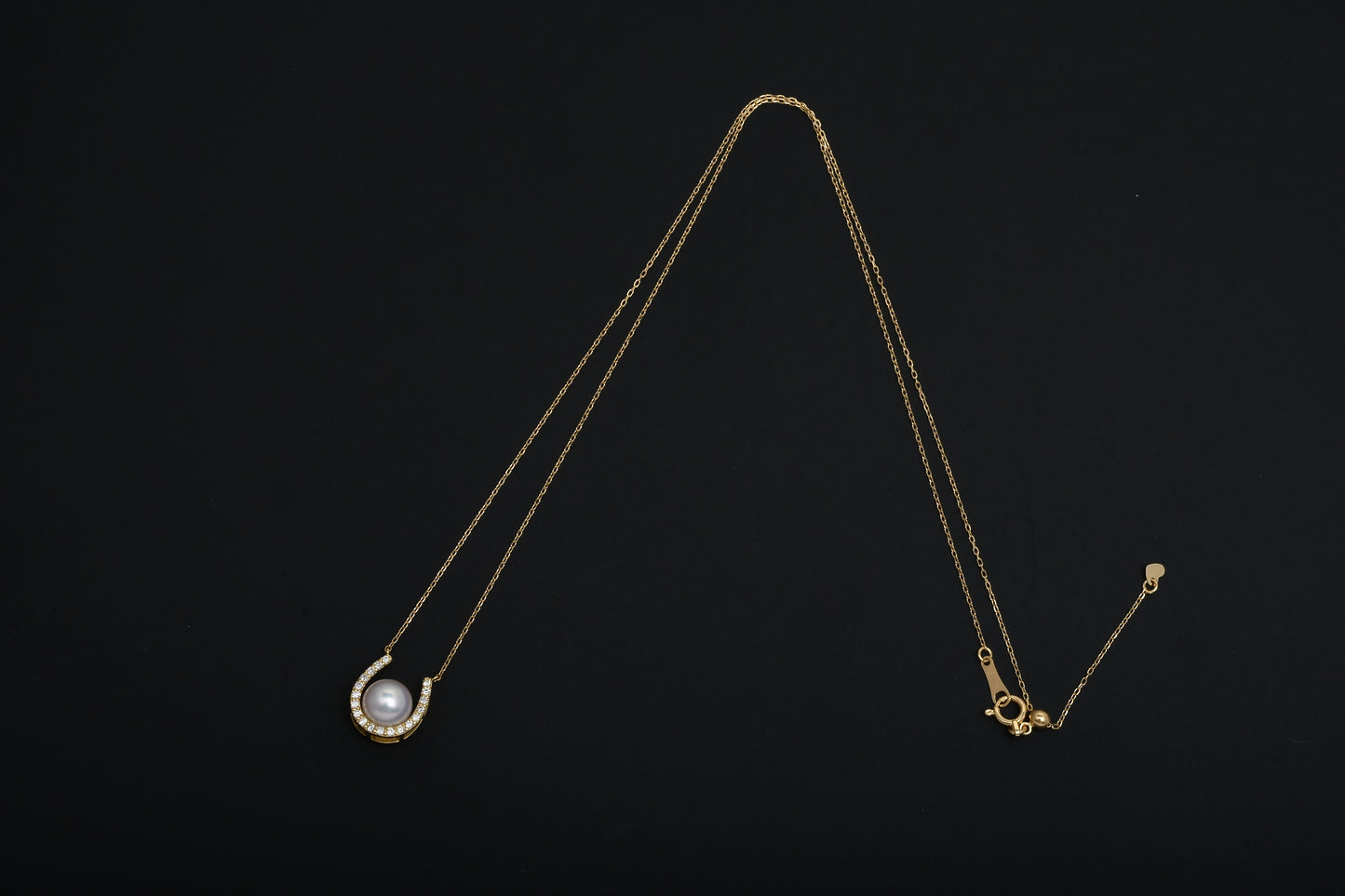 パール 7.0mm / × ダイヤ 0.15ct / K18 / ネックレス__Aqua Grace（アクア・グレース）