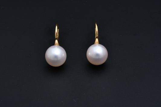 パール 8.0mm / K18 / ピアス__Aqua Grace（アクア・グレース）