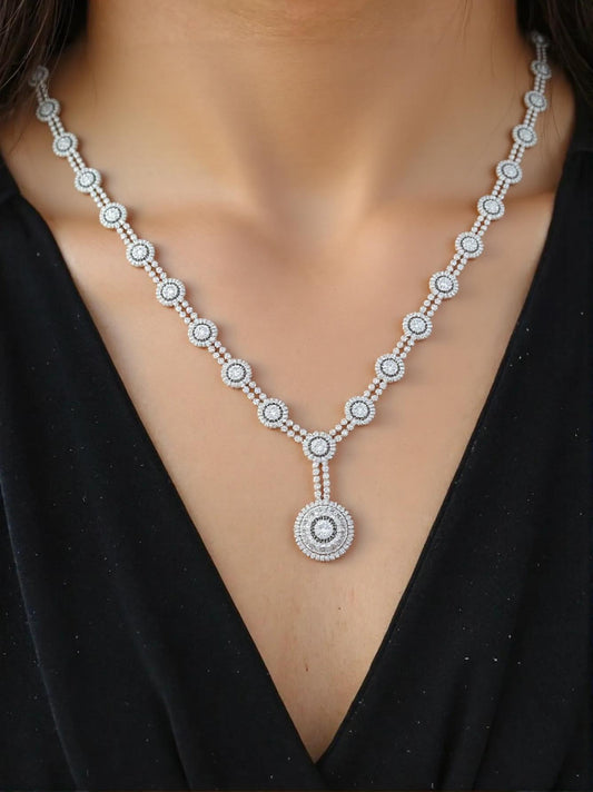 Diamond Necklace K18WG