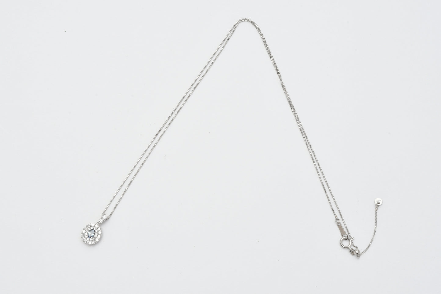 Alexandrite & Diamond Pendant Necklace Pt900_My First Jewelry マイファーストジュエリー