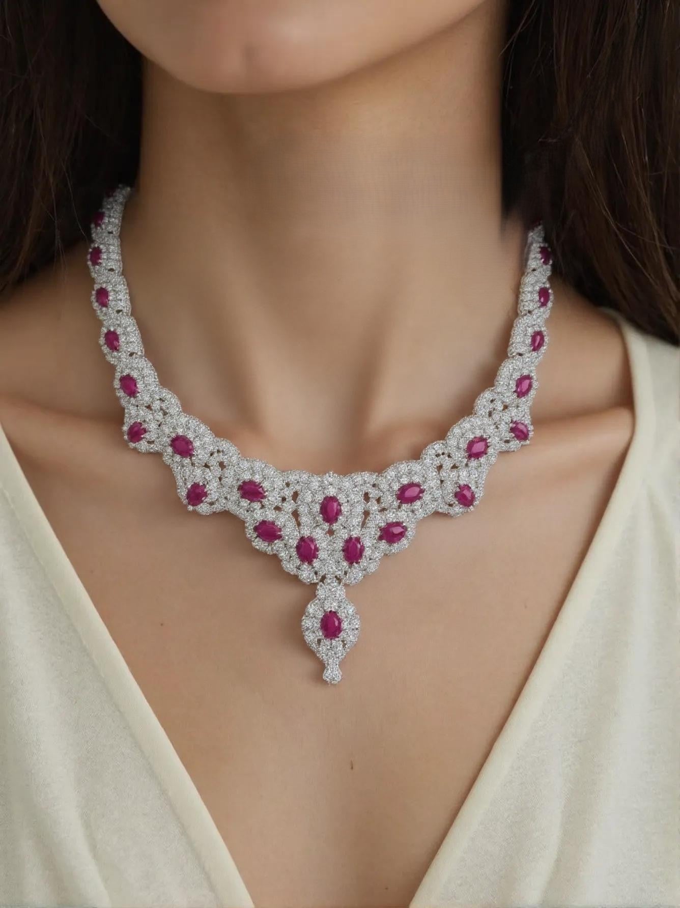 No-Heat Ruby Necklace_J Superlative 〜ジェイスパーラティブ 最上級の輝き〜