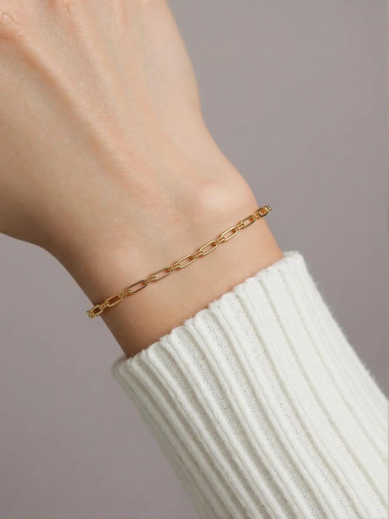 K10YG地金 2連デザインチェーンBT_My First Jewelry マイファーストジュエリー