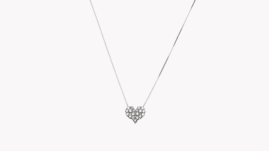18K White Gold × Heart_NICE SPAKLE～ ナイス スパークル 素敵な輝き～