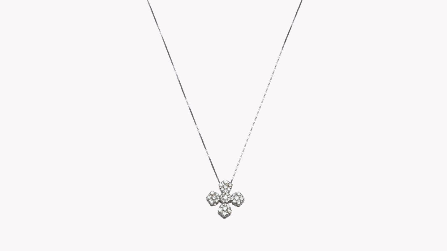 18K White Gold × Snowflake_NICE SPAKLE～ ナイス スパークル 素敵な輝き～