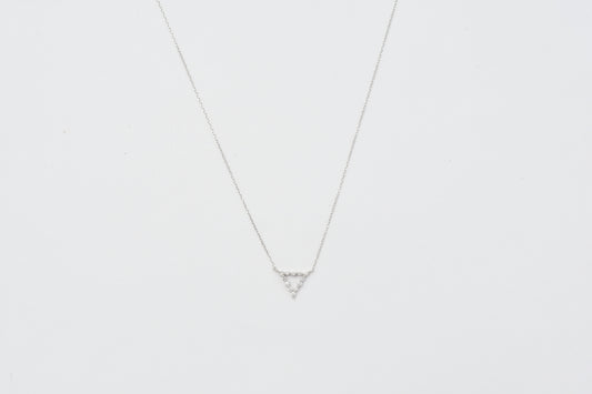 Diamond Bunny Pendant Necklace K18WG_My First Jewelry マイファーストジュエリー