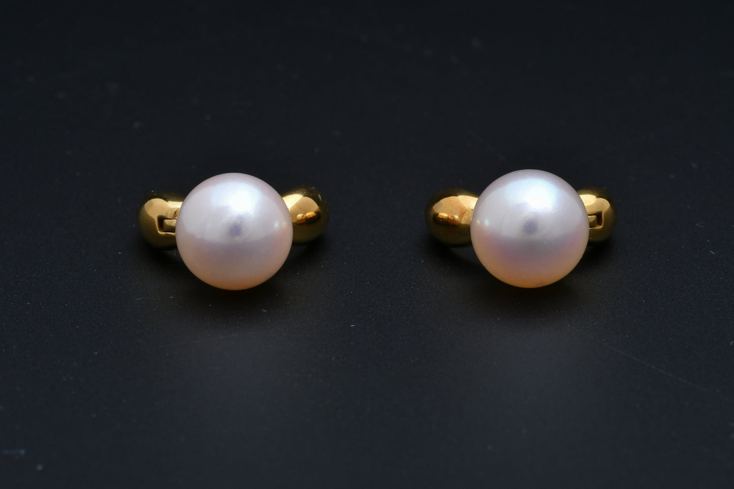 パール 8.5mm / K18 / ピアス__Aqua Grace（アクア・グレース）