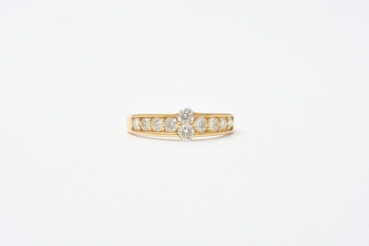 Diamond Ring K18YG_My First Jewelry マイファーストジュエリー