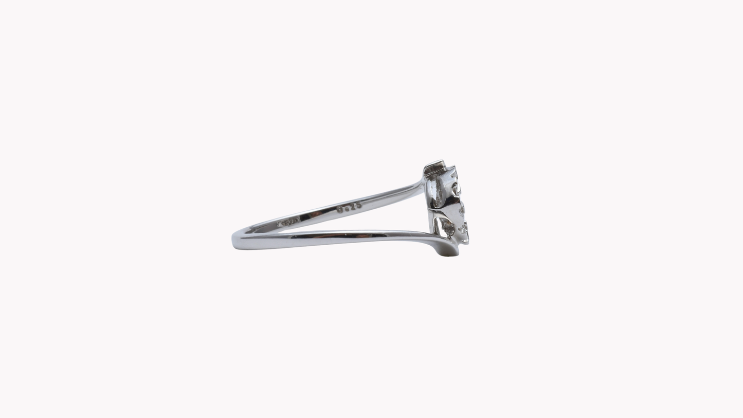 18K White Gold × Curve_NICE SPAKLE～ ナイス スパークル 素敵な輝き～