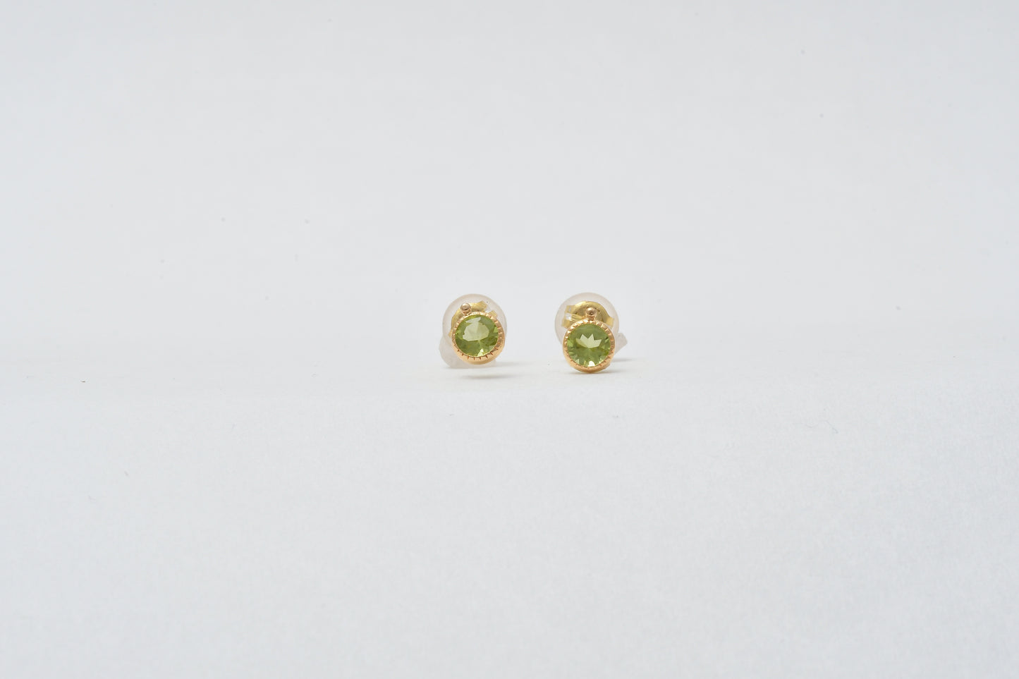 Peridot Earrings K18YG_My First Jewelry マイファーストジュエリー