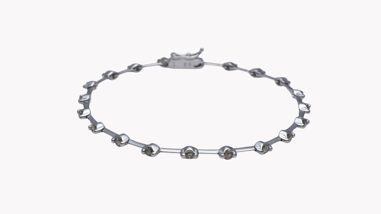 18K White Gold × Chain_NICE SPAKLE～ ナイス スパークル 素敵な輝き～
