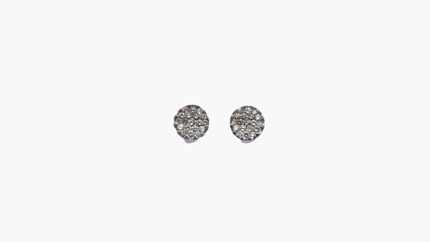 K18 White Gold × Flower Cluster_NICE SPAKLE～ ナイス スパークル 素敵な輝き～