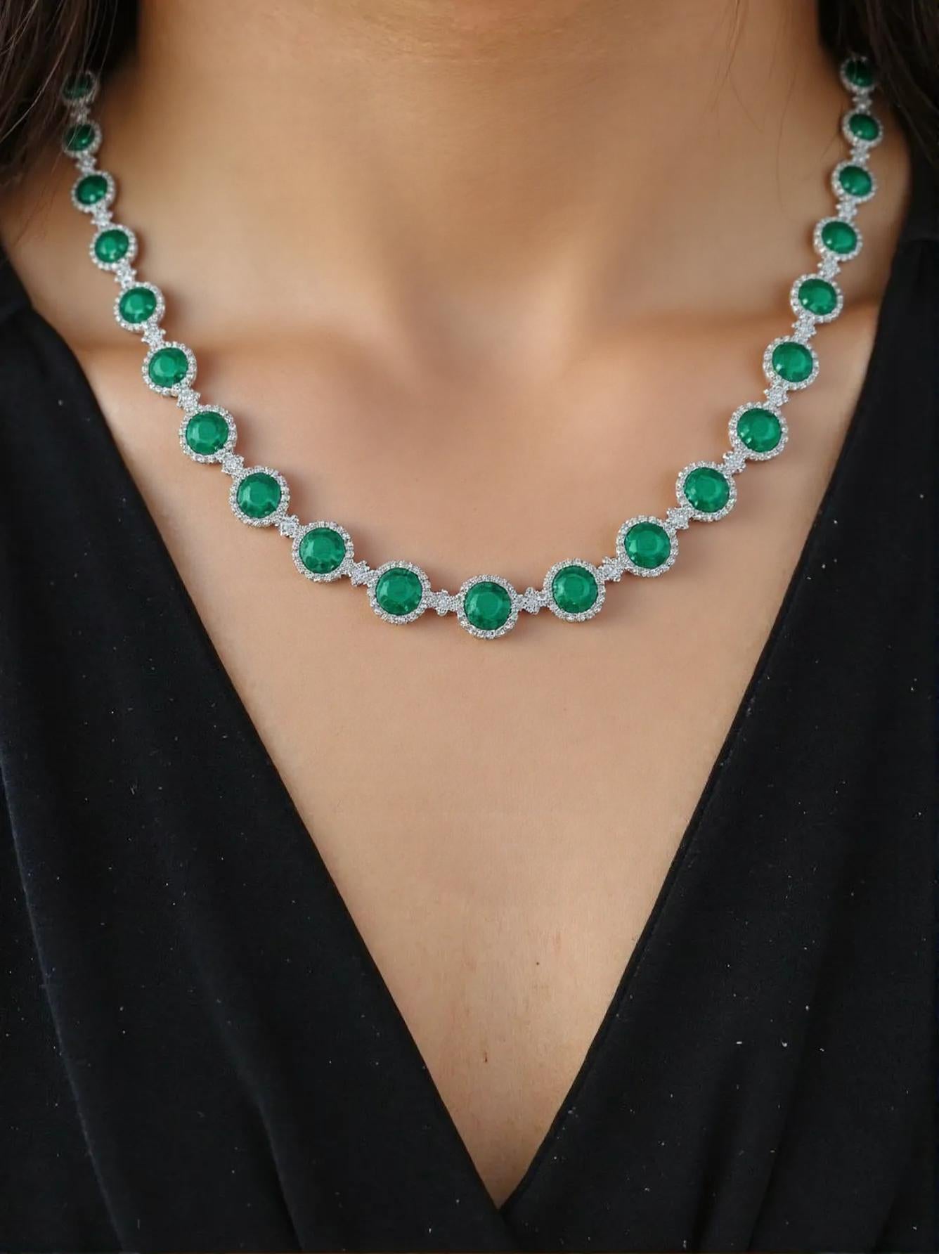Emerald Cat’s-Eye Necklace_J Superlative 〜ジェイスパーラティブ 最上級の輝き〜