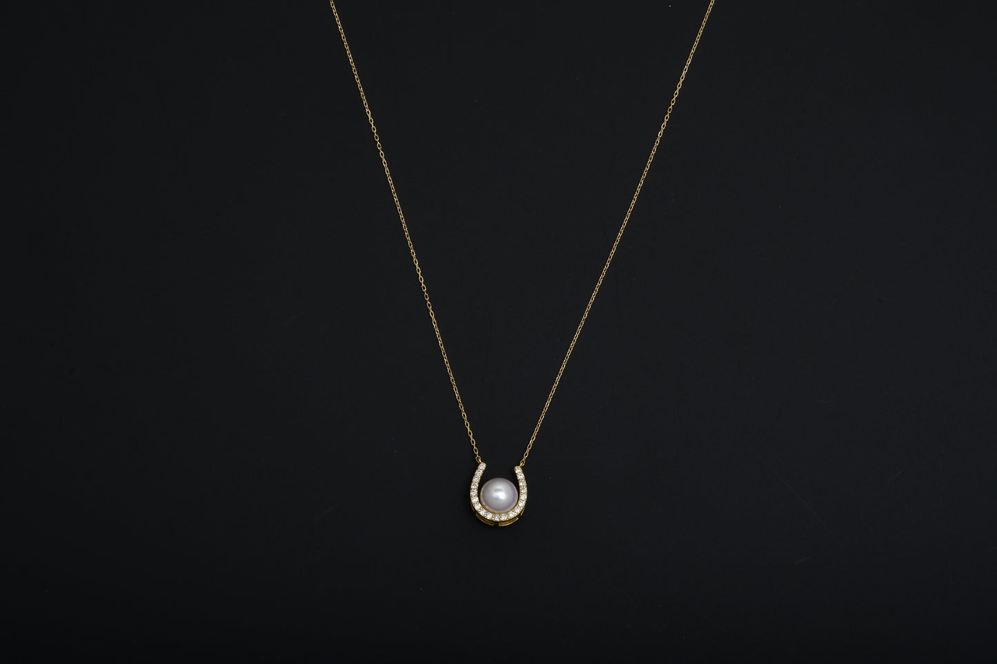パール 7.0mm / × ダイヤ 0.15ct / K18 / ネックレス__Aqua Grace（アクア・グレース）