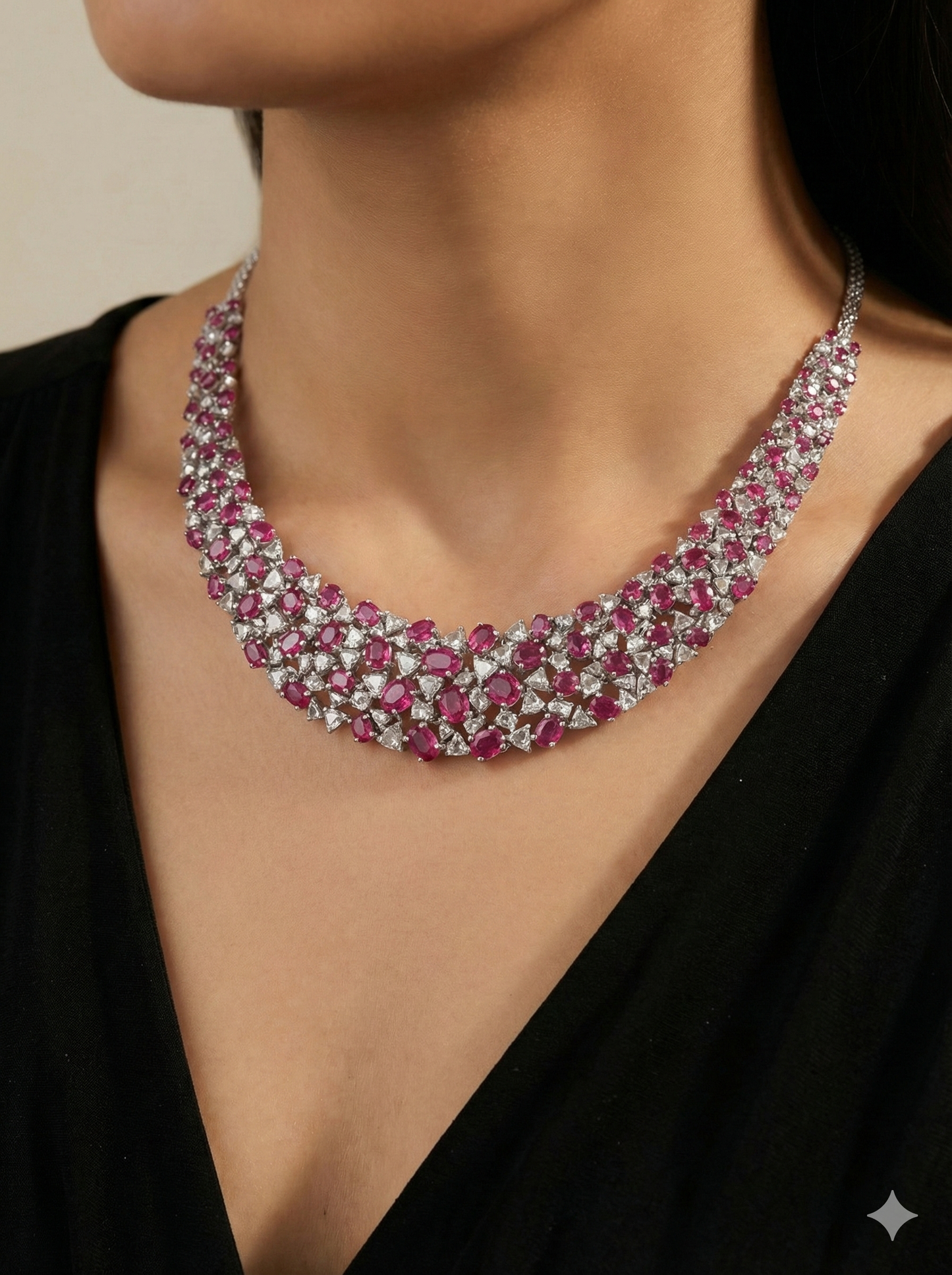 Ruby Necklace K18YG_Rara Bellezza 〜ララ ベレーツァ 稀代の美〜
