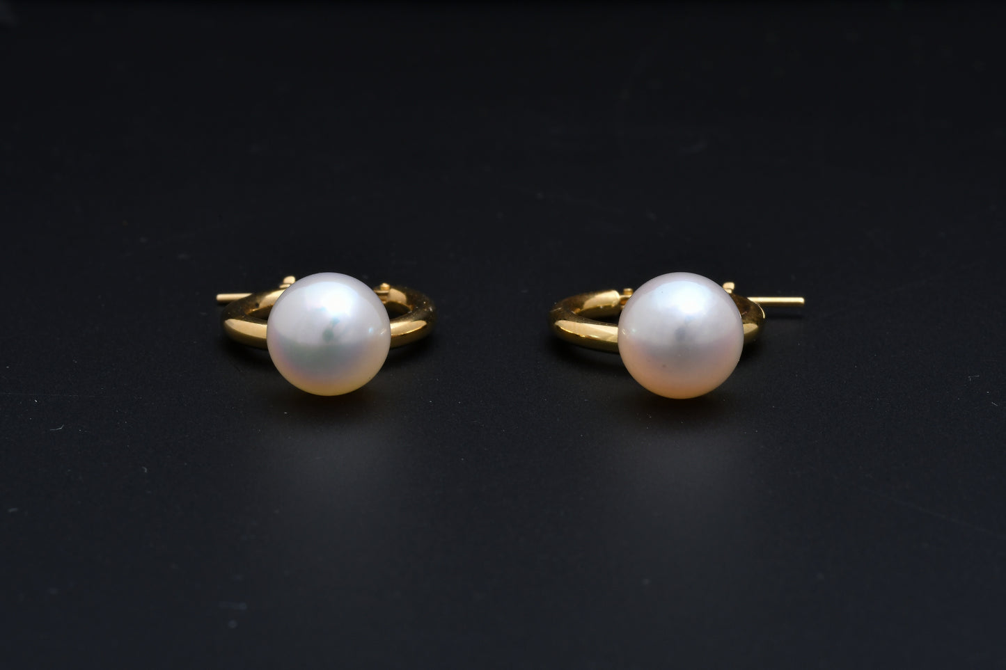 パール 8.0mm / K18 / ピアス__Aqua Grace（アクア・グレース）