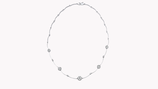 18K White Gold × Diamond Line_NICE SPAKLE～ ナイス スパークル 素敵な輝き～