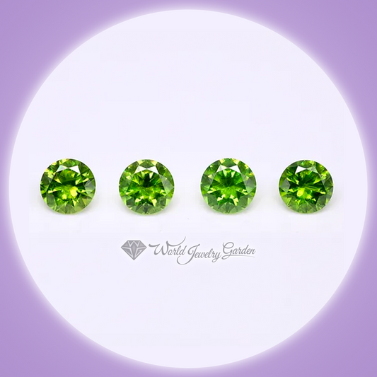 Demantoid Garnet 0.55 carat/pcs Valuable Color Stones ~ Valuable Color Stones ~ wc0013OSDEM10002