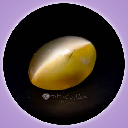 Chrysoberyl Cat's Eye 3.84 carats Valuable Color Stones ~Valuable Color Stones~ wc0020OSCEC0001