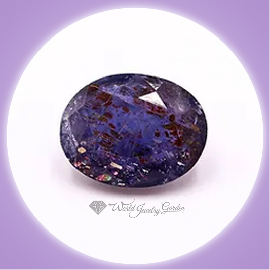 Iolite Sunstone 5.60 carats Valuable Color Stones wc0024OSIS0002