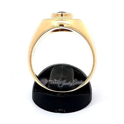 Men's Ring Gold J Top of the Mens~J Top of the Mens~ wmt0012222105-00090