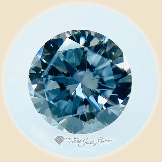 Diamond FANCY LIGHT BLUE 0.215 carat Fancy Vivid Color Diamonds~Fancy Vivid Color Diamonds~ wr0028rt2294