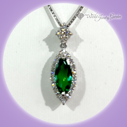 SOLD OUT Paraiba Tourmaline &amp; Diamond Necklace Japan First Century~Japan First Century~ ws00220154655